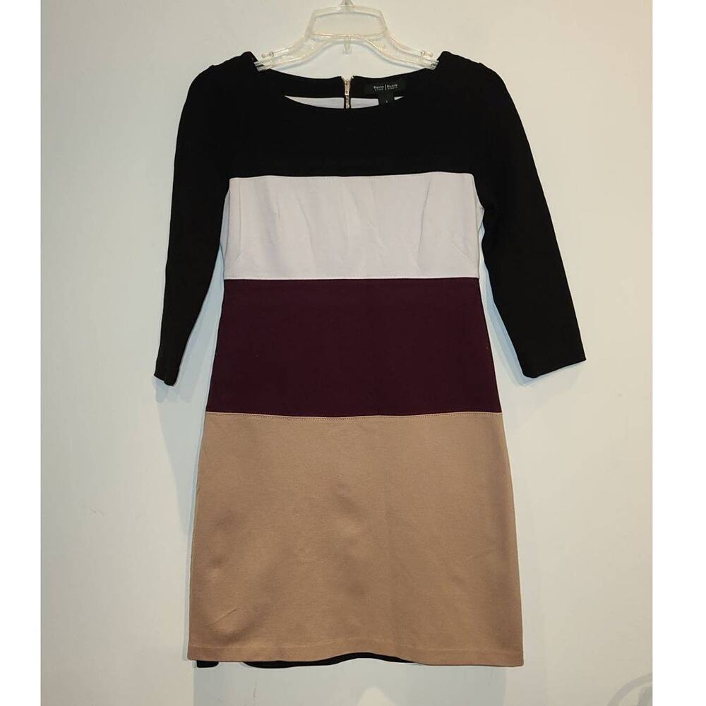 WHBM White house black market colorblock dress - size 2